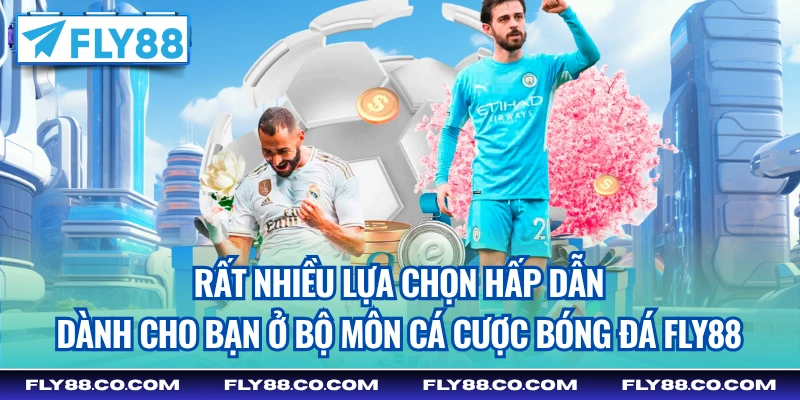 Rất nhiều lựa chọn hấp dẫn dành cho bạn ở bộ môn cá cược bóng đá Fly88